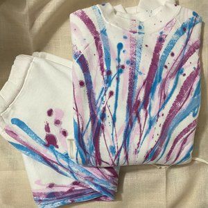 One of a kind/Tie Dye Sweats S Large